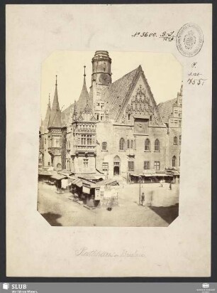 Rathaus in Breslau
