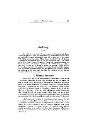 Anhang : [die Reform der Domschule zu Münster im Jahre 1500]