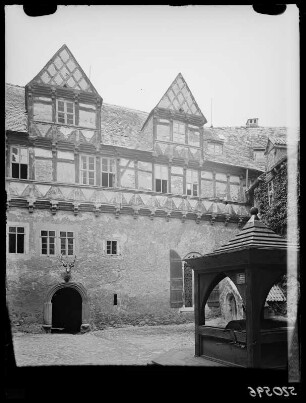 Falkenstein/Harz: Burghof