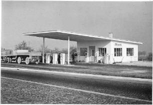 Tankstelle Pforzheim, Nordseite