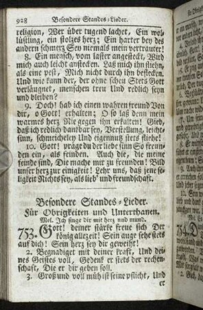 - für Obrigkeiten und Unterthanen.