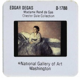Degas, Portrait der Madame René de Gas