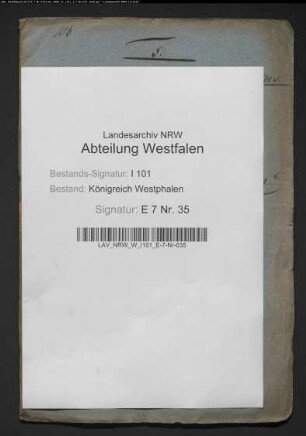 Distinktion (Unterscheidung?) zwischen königlichen und Interessentenwaldungen
