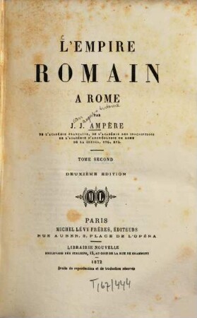 L'Empire romain à Rome, 2