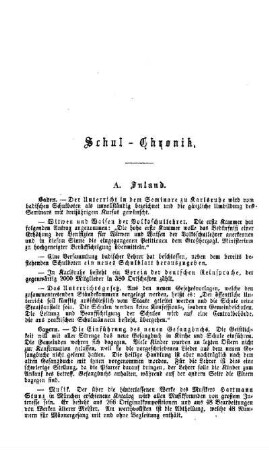 Schul-Chronik