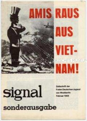 Sonderausgabe der Zeitschrift "Signal" zum Vietnam-Krieg