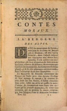 Contes Moraux : suivis d'une apologie du théatre, 2