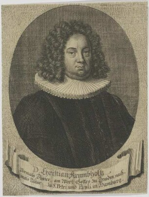 Bildnis des Christian Krumbholtz