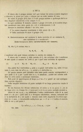 Sui sistemi di coniche.