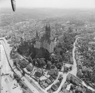 Domberg Meißen : Blickrichtung Süden zur Altstadt
