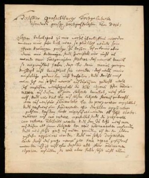 Brief von Johann Helfrich Jüngken an Johann Dolaeus