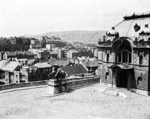Budapest, Burgviertel : Ungarn, Budapest. Königspalast, königliche Reithalle