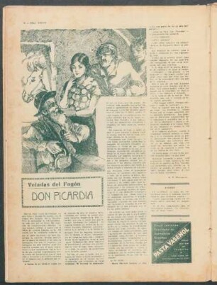 Veladas del fogón : Don Picardía