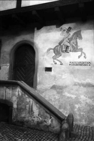 Gengenbach: Alte Postexpedition mit Haustor
