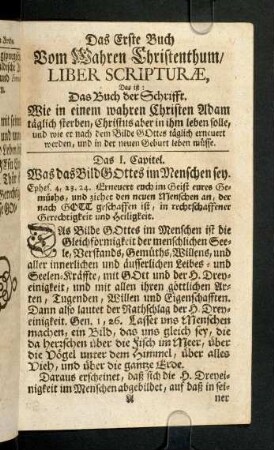 1-1512, Die Bücher des Wahren Christentum