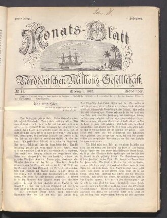 N° 11. 1895. November