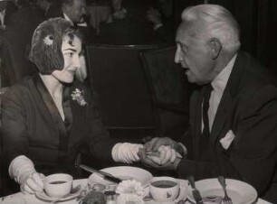 Maria Meneghini Callas und Indendant Prof. Ebert