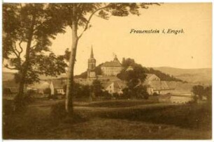 Frauenstein. Blick auf Frauenstein