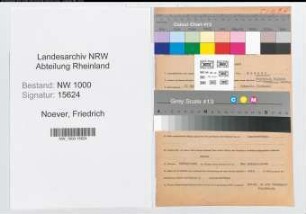 Entnazifizierung Friedrich Noever, geb. 30.09.1913 (Postinspektor)