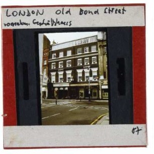 London, Old Bond Street