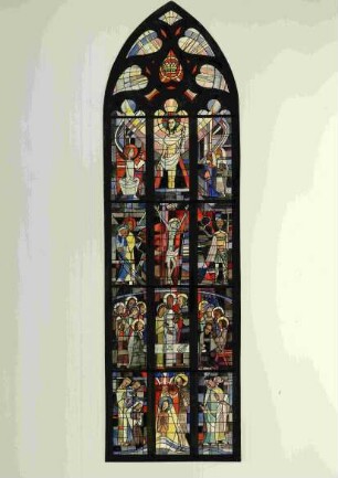 Entwurf für ein Glasfenster in der Evangelischen Kirche in Rhaunen