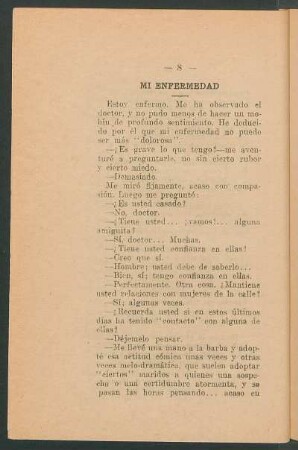 Mi enfermedad