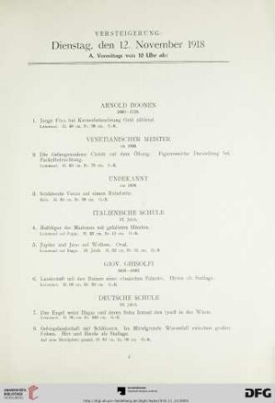 Dienstag, den 12. November 1918 (Nr. 1-247)