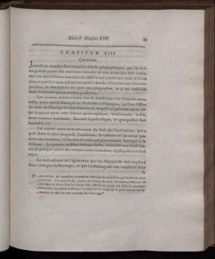 Chapitre VIII. Conclusion.
