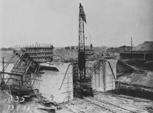Baustelle Saaleschleuse Calbe