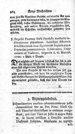 Examen Iuris Feudalis methodo institutionum dispositum.