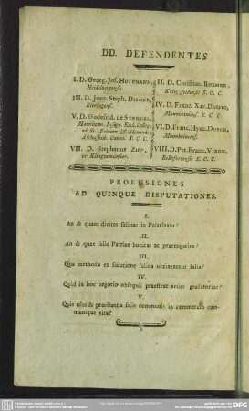 DD. Defendentes