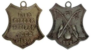 Kiel: Abzeichen des I. Kieler Pfeifenklubs von 1880