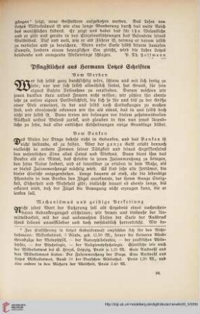 30: Pfingstliches aus Hermann Lotzes Schriften