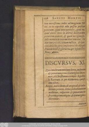 Discursus. XI.