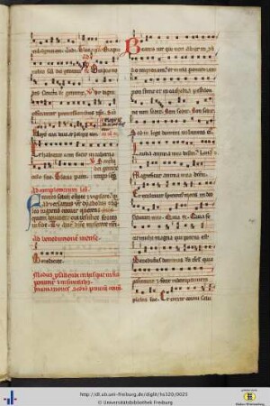 [11r - 14v] Modus psallendi in his que infra ponuntur et in similibus.