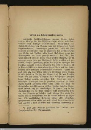 6. Wenn wir besiegt worden wären