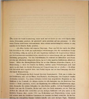Nachrichten über das Stadtarchiv zu Braunschweig : Den Mitgliedern der Generalversammlung deutscher Geschichts- u. Alterthums-Vereine zu Braunschweig im September 1863