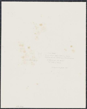 Icones Professorum Marpurgensium — Bildnis des Ernst Daniel August Bartels (1778-1838) — Rückseite