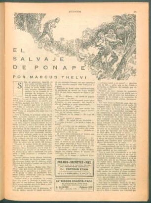 El selvaje de Ponapé