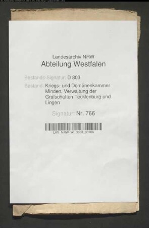 Die Wittenheersche Kötterei im Kirchspiel Cappeln