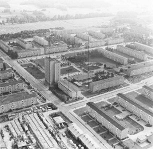 Neubaugebiet Guben-Sprucke : Blickrichtung Südwesten
