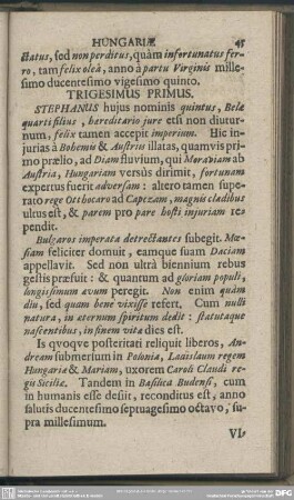 Trigesimus [Vigesimus] Primus