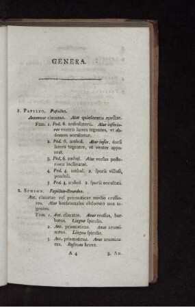 GENERA.
