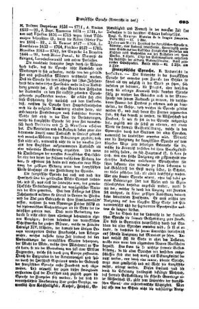 Französische Sprache - Unterricht in derselben