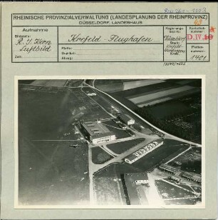 Krefeld-Bockum, Flughafen