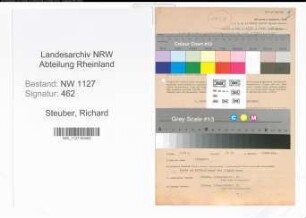 Entnazifizierung Richard Steuber , geb. 25.12.1887 (Kreisbuerodirektor)