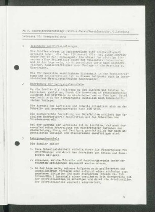 Lehrgang 02: Normgestaltung