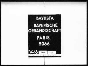 Feuchtwanger, Samuel, von Pappenheim, Schneidermeister in Paris, Paßausstellung