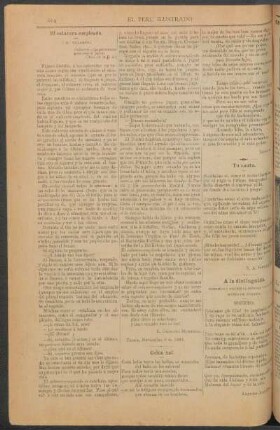 A la distinguida escritora nacional señora Clorinda Matto de Turner. : Soneto.