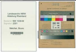 Entnazifizierung Bruno Melcher , geb. 20.08.1914 (Arbeiter)